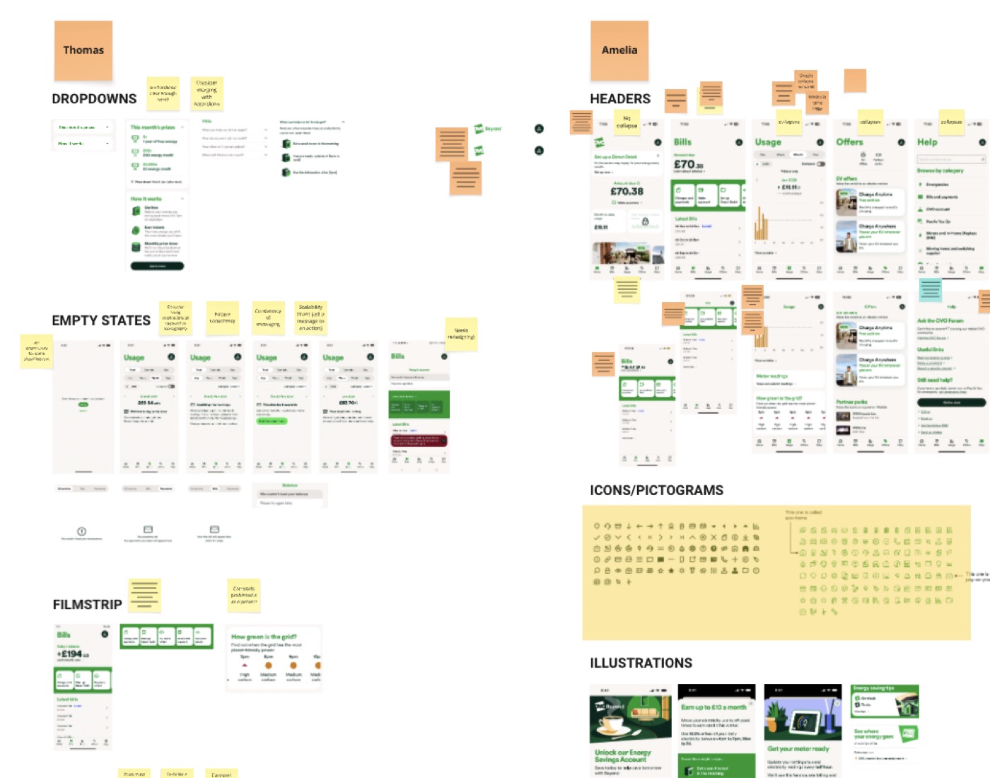 OVO app audit — component level